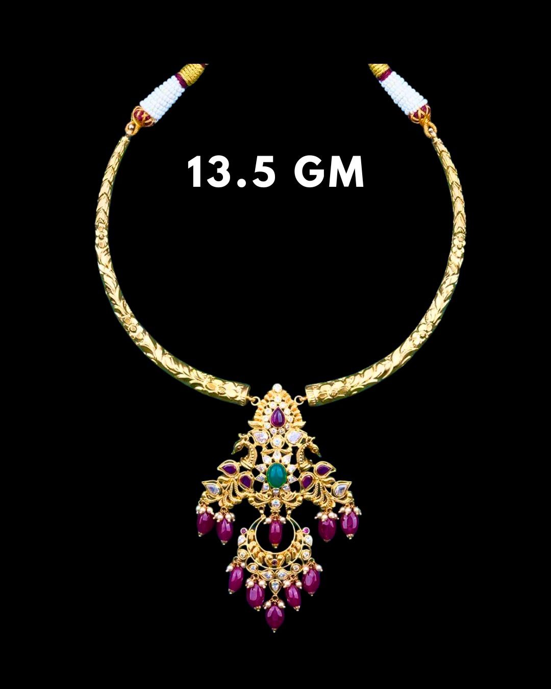 Kimtee Jewellers - Gold Ruby Necklace